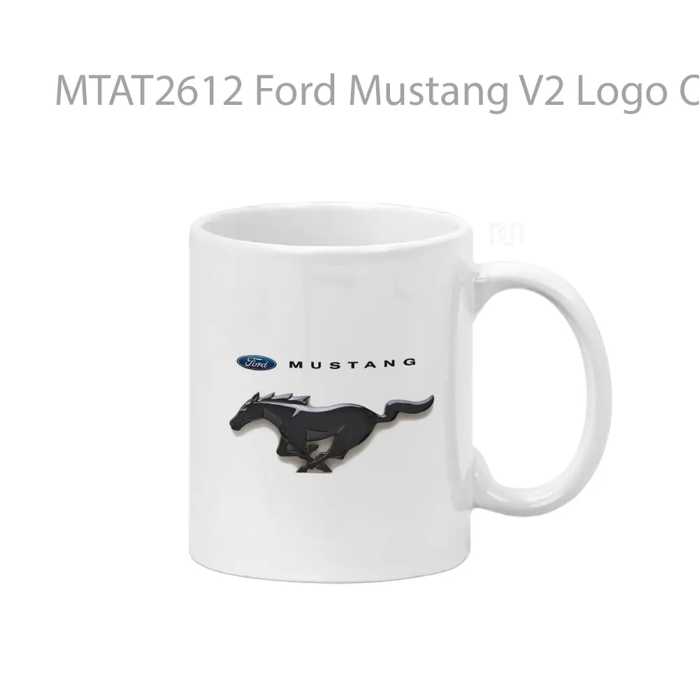 Ford Mustang V2 Logo Otomotif Mug
