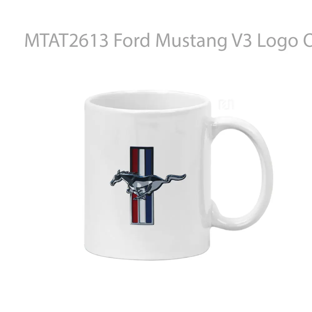 Ford Mustang V3 Logo Otomotif Mug