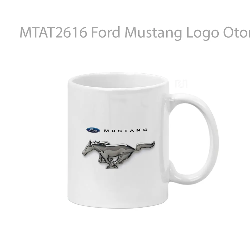 Ford Mustang Logo Otomotif Mug