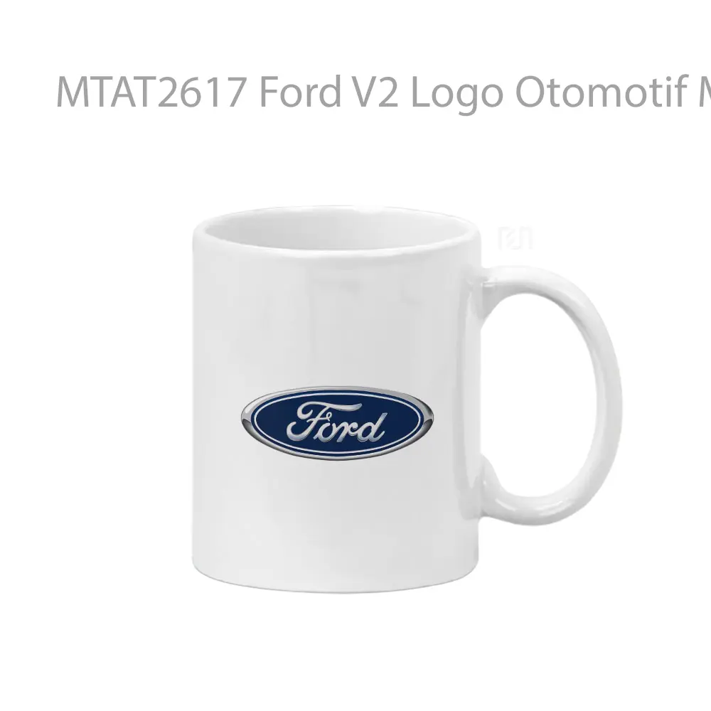 Ford V2 Logo Otomotif Mug