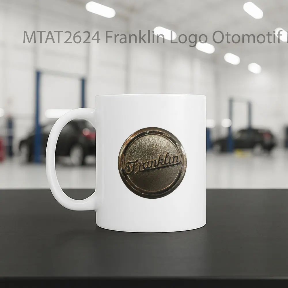 Franklin Logo Otomotif Mug - Sudut 2