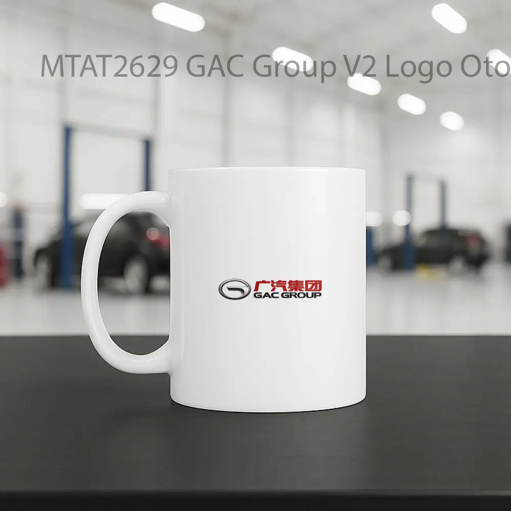 GAC Group V2 Logo Otomotif Mug - Sudut 2