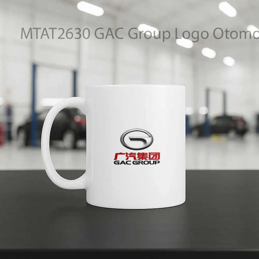 GAC Group Logo Otomotif Mug - Sudut 2