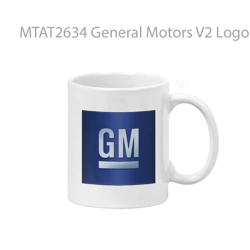 General Motors V2 Logo Otomotif Mug