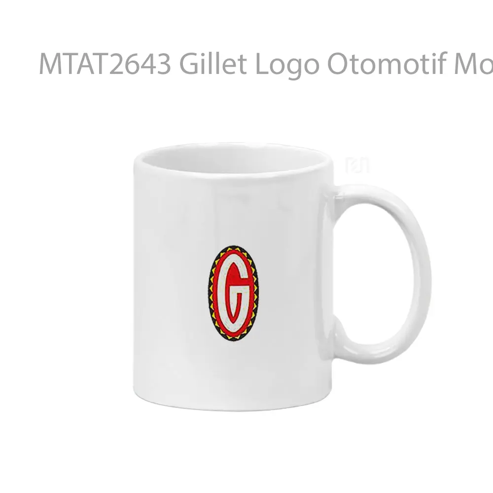 Gillet Logo Otomotif Mug