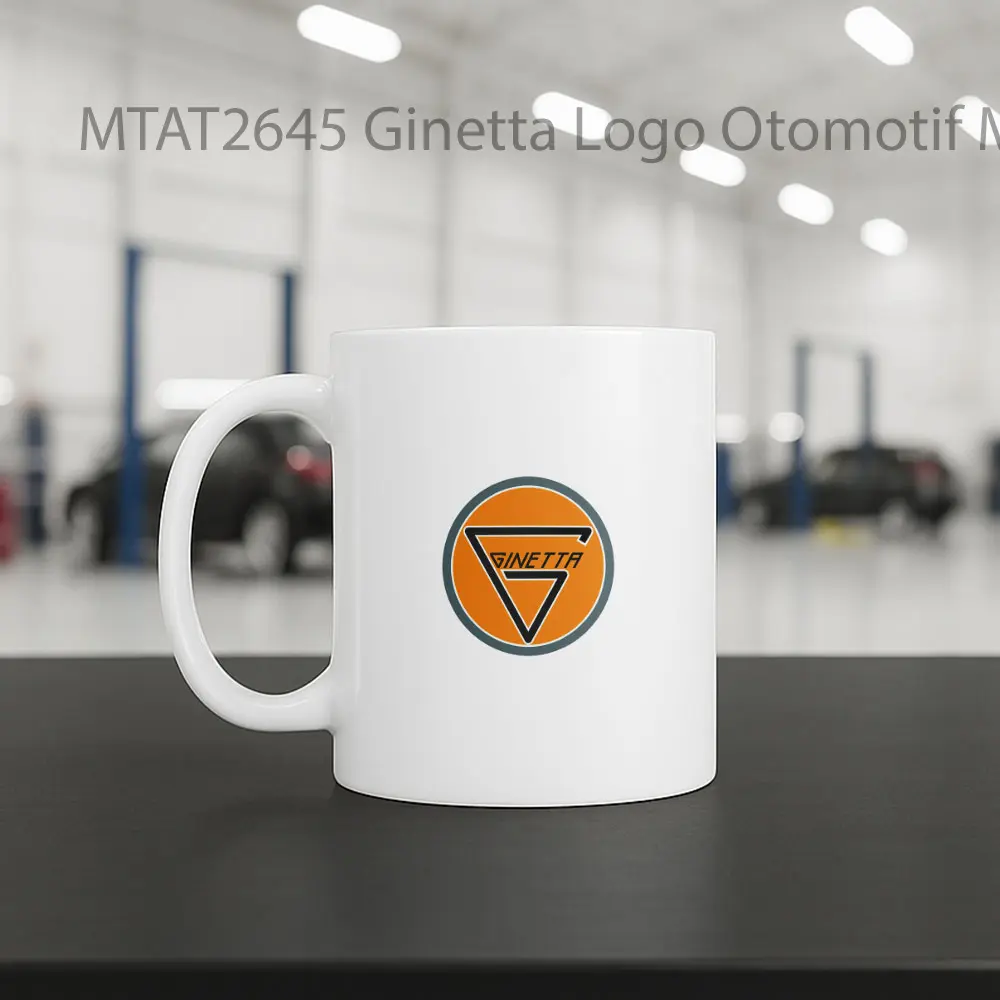 Ginetta Logo Otomotif Mug - Sudut 2