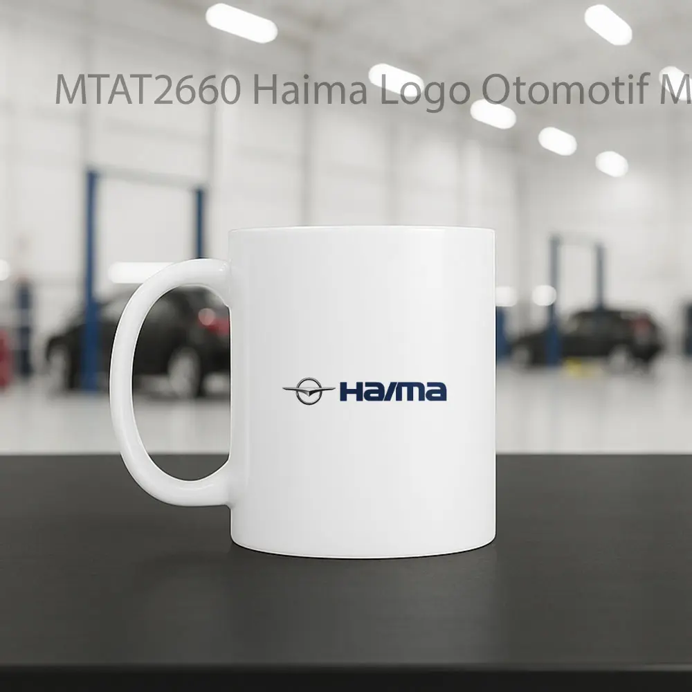Haima Logo Otomotif Mug - Sudut 2