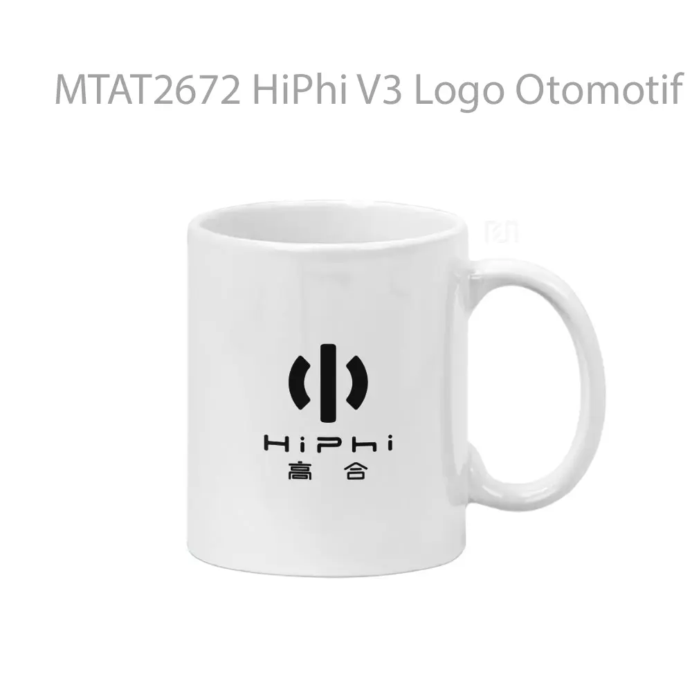 Mug Keramik Premium SNI - HiPhi V3 Logo Otomotif Mug