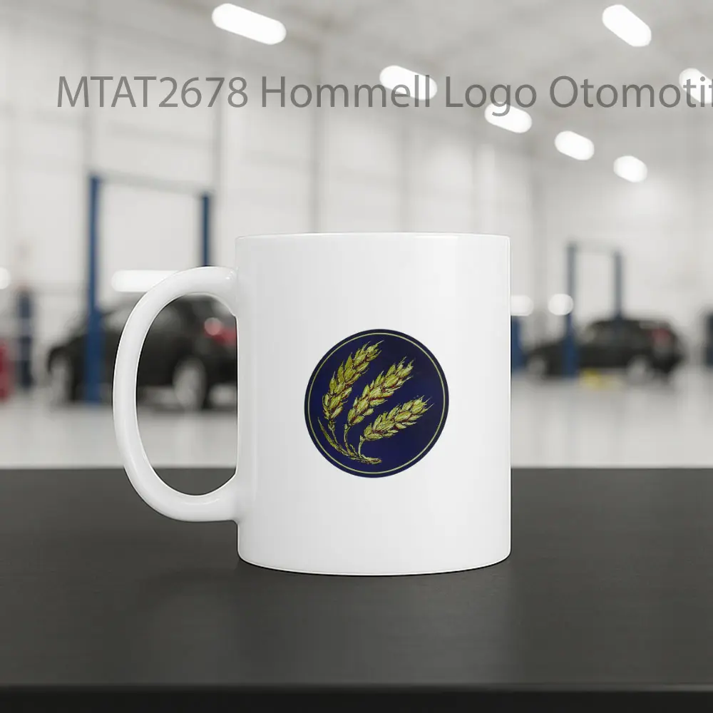 Hommell Logo Otomotif Mug - Sudut 2