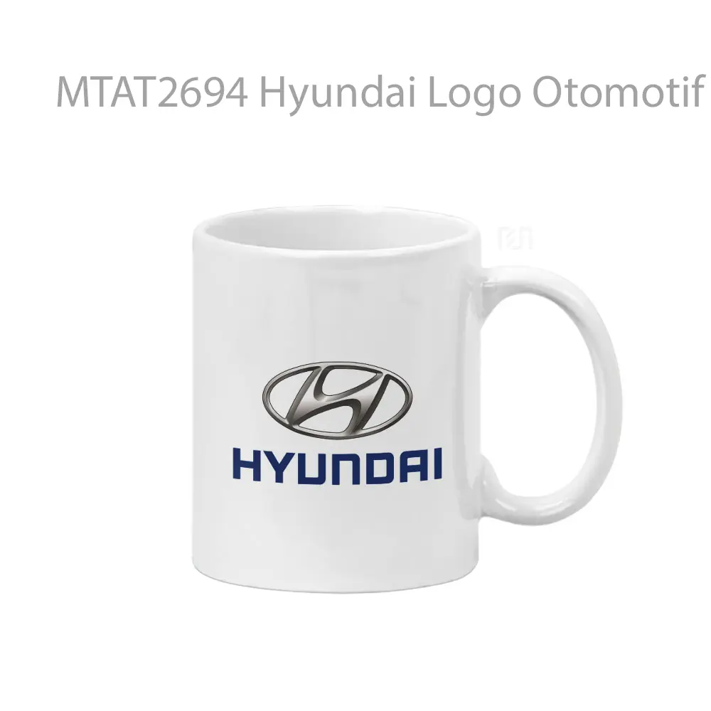 Hyundai Logo Otomotif Mug