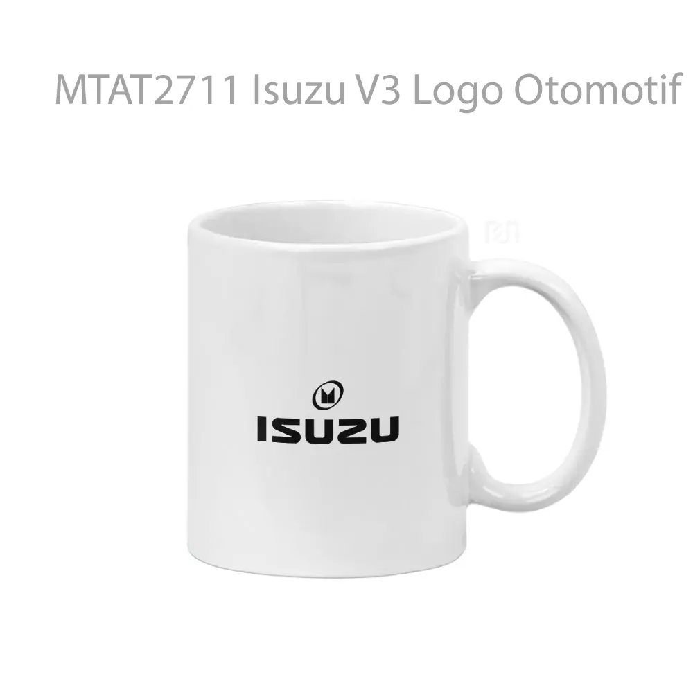 Isuzu V3 Logo Otomotif Mug