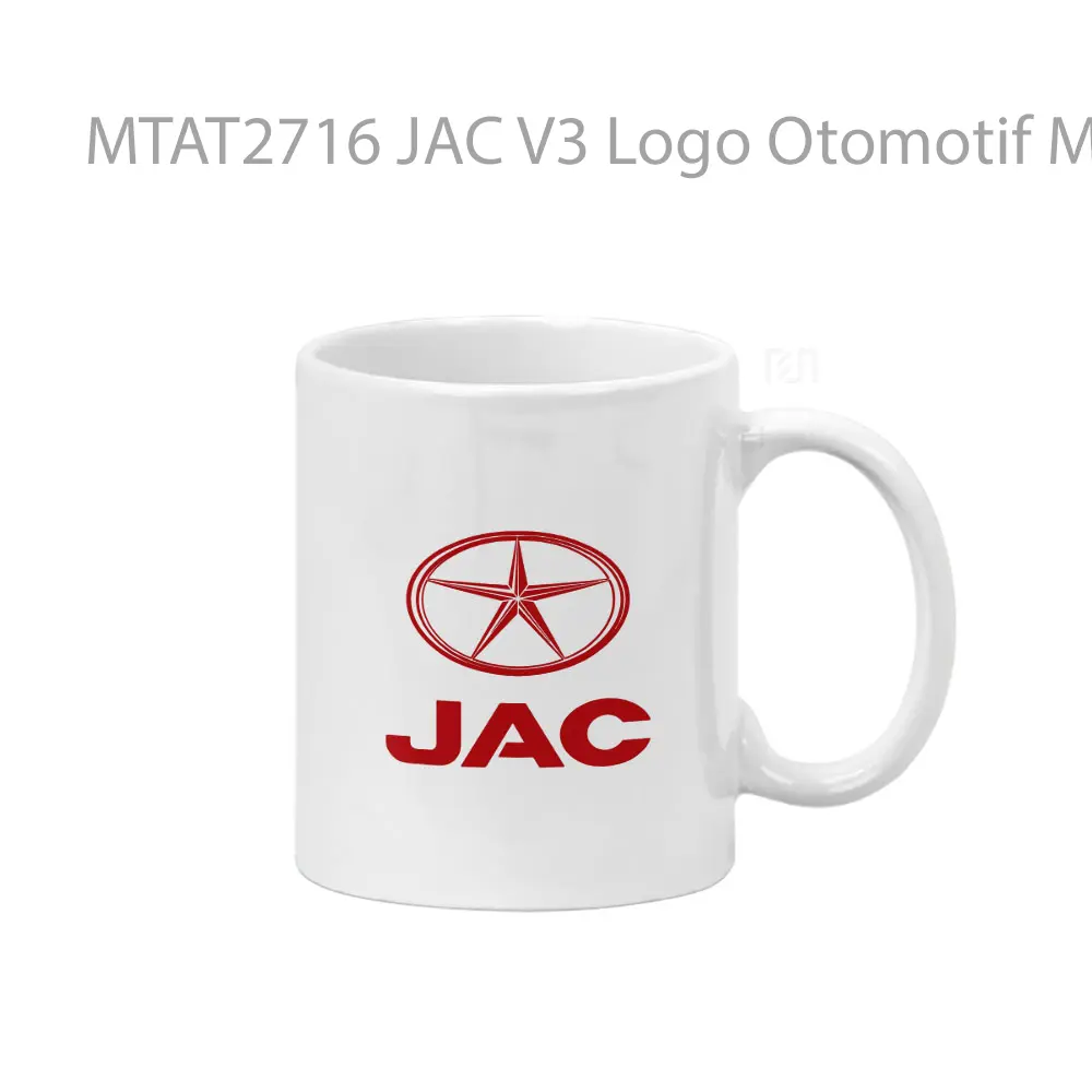 JAC V3 Logo Otomotif Mug
