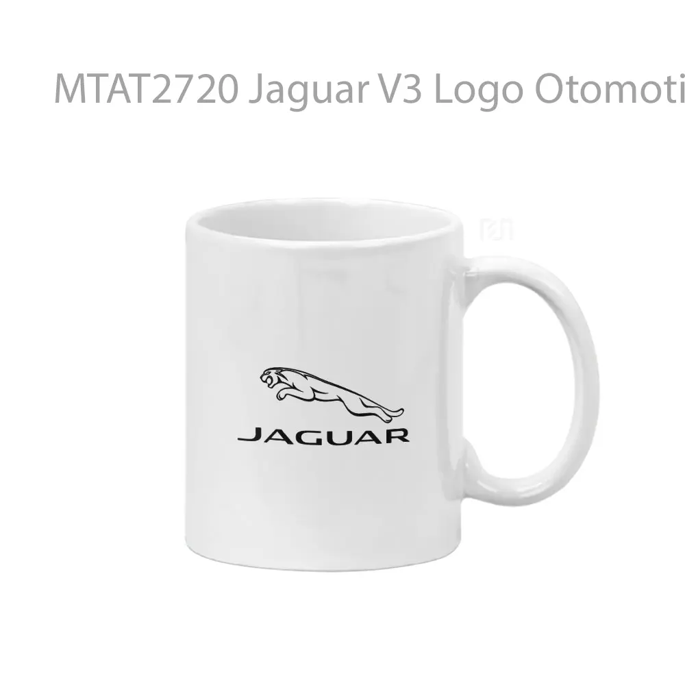 Jaguar V3 Logo Otomotif Mug