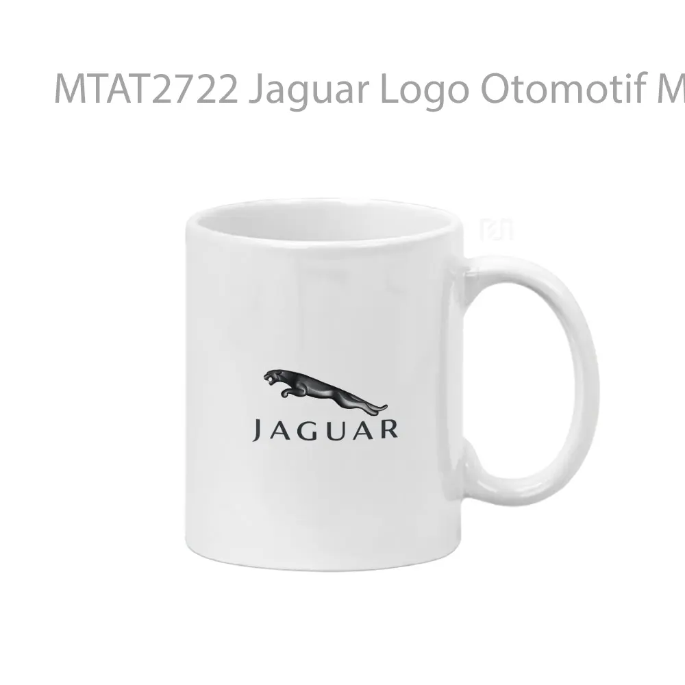 Jaguar Logo Otomotif Mug