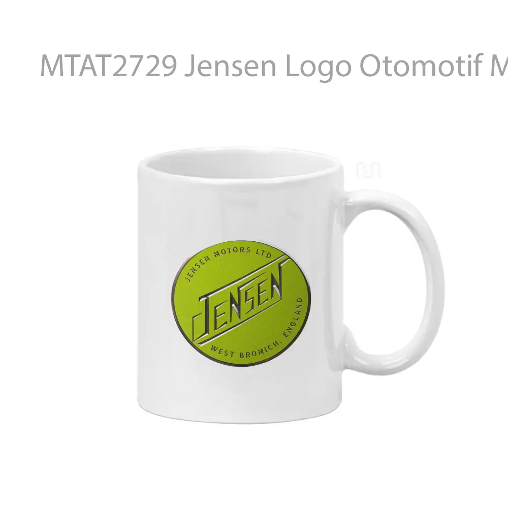 Jensen Logo Otomotif Mug