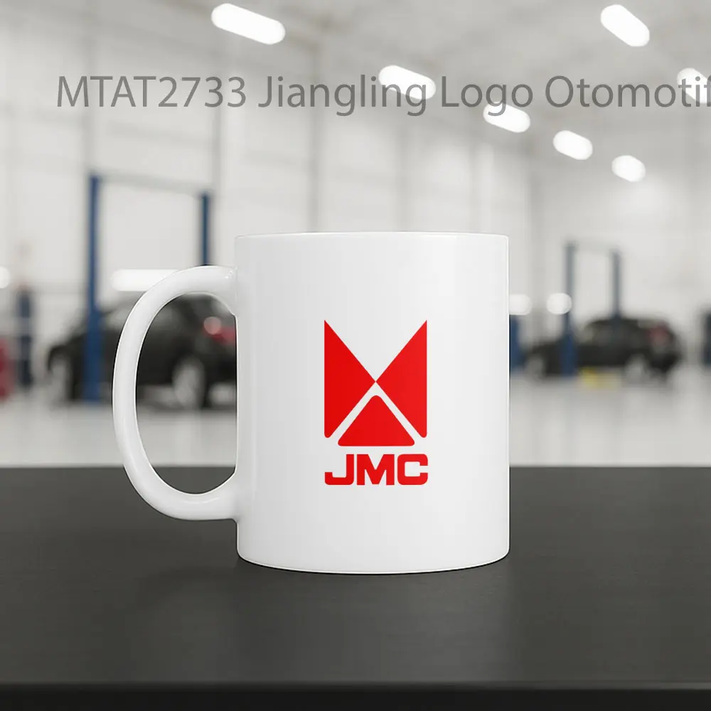 Jiangling Logo Otomotif Mug - Sudut 2