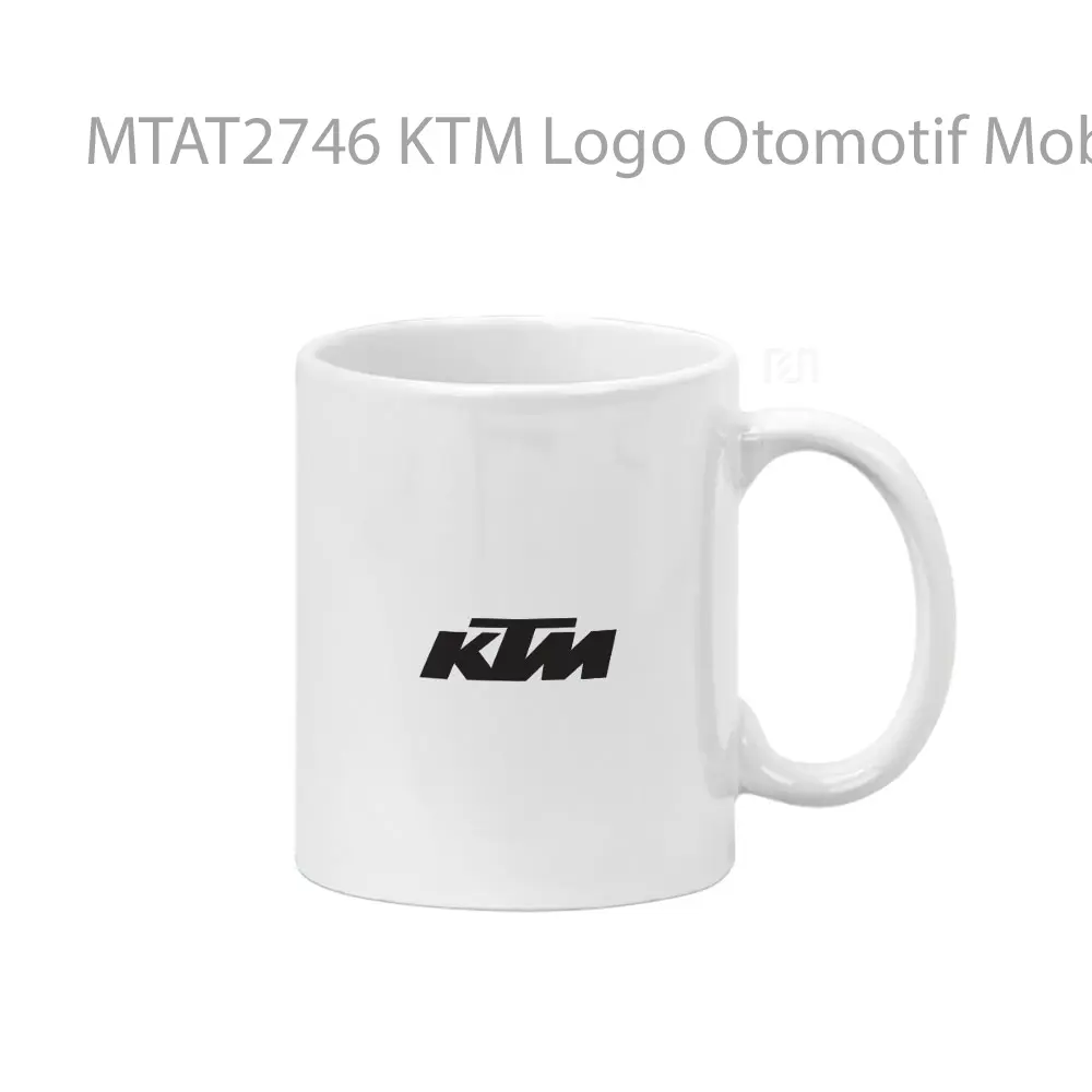 KTM Logo Otomotif Mug
