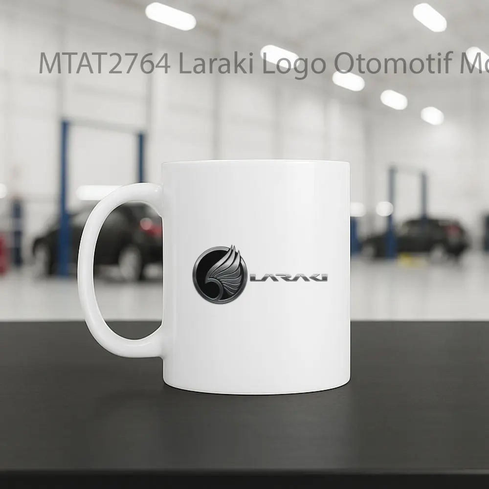Laraki Logo Otomotif Mug - Sudut 2