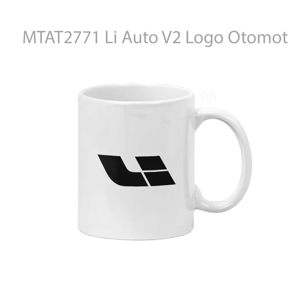 Li Auto V2 Logo Otomotif Mug