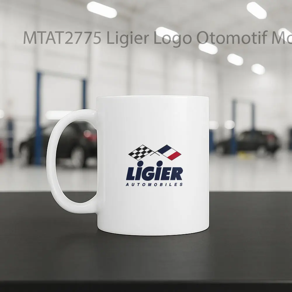 Ligier Logo Otomotif Mug - Sudut 2