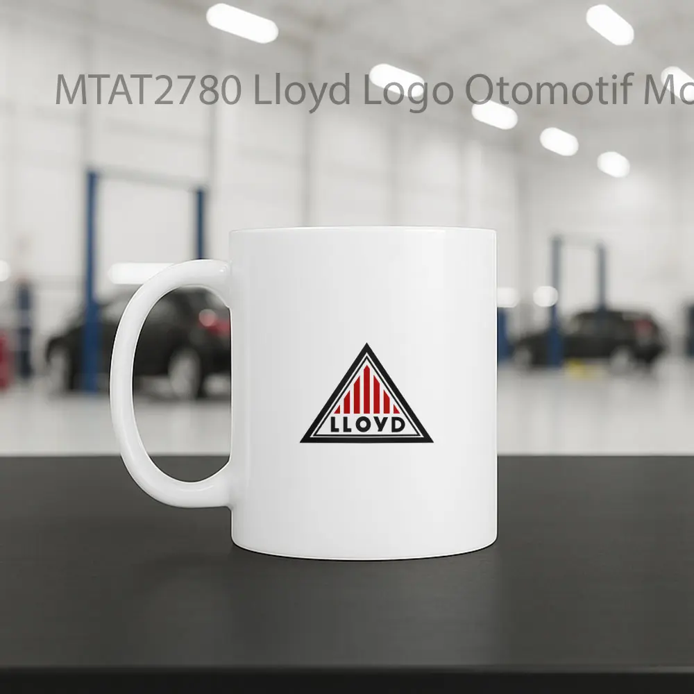 Lloyd Logo Otomotif Mug - Sudut 2