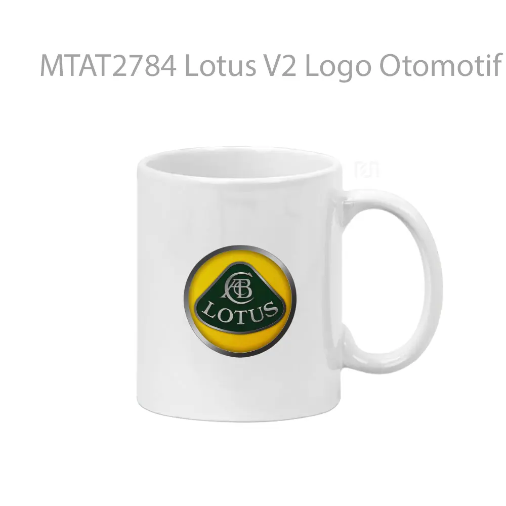 Lotus V2 Logo Otomotif Mug