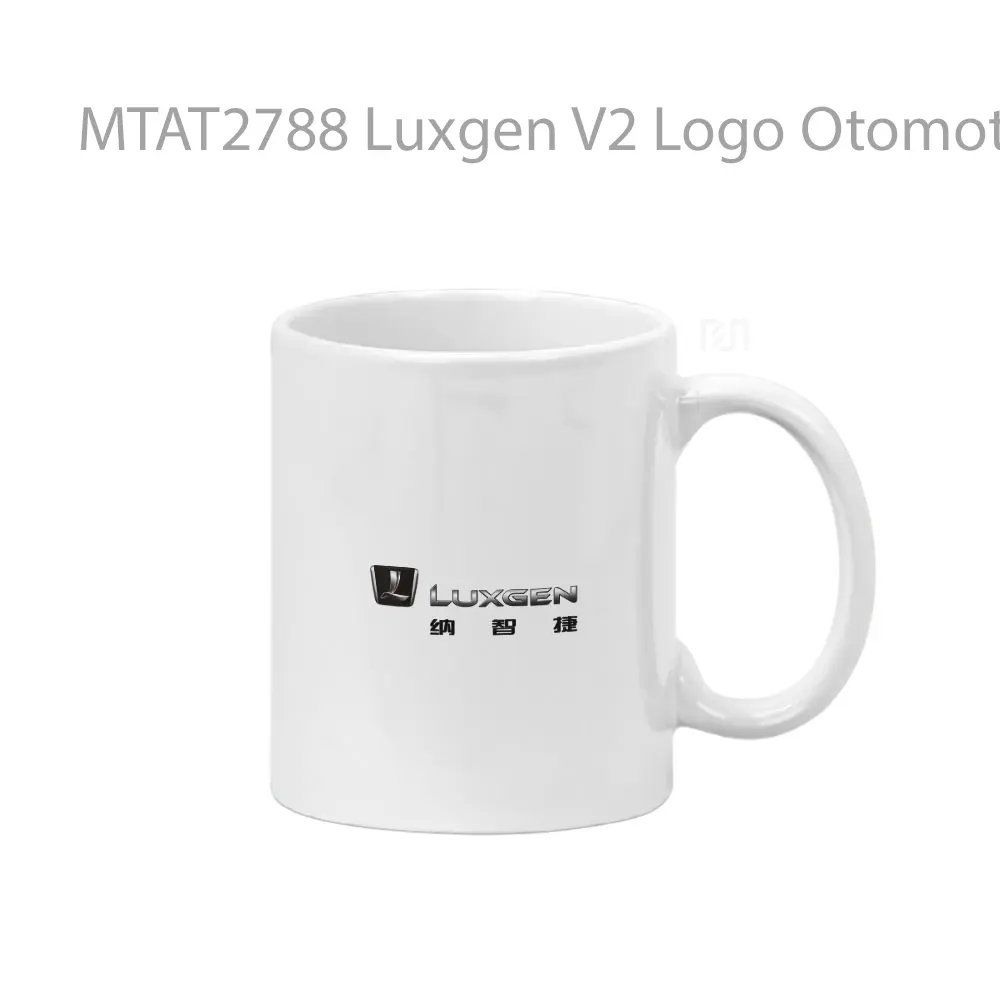Luxgen V2 Logo Otomotif Mug