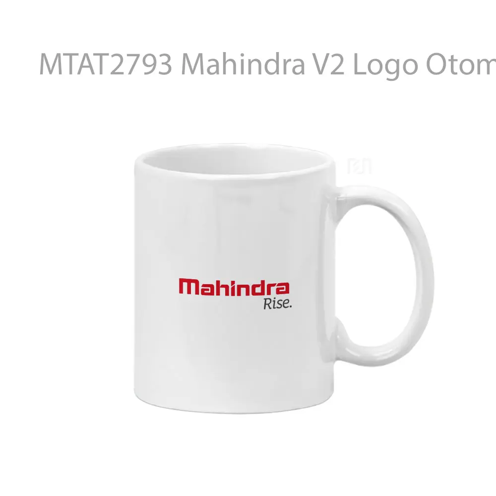Mahindra V2 Logo Otomotif Mug