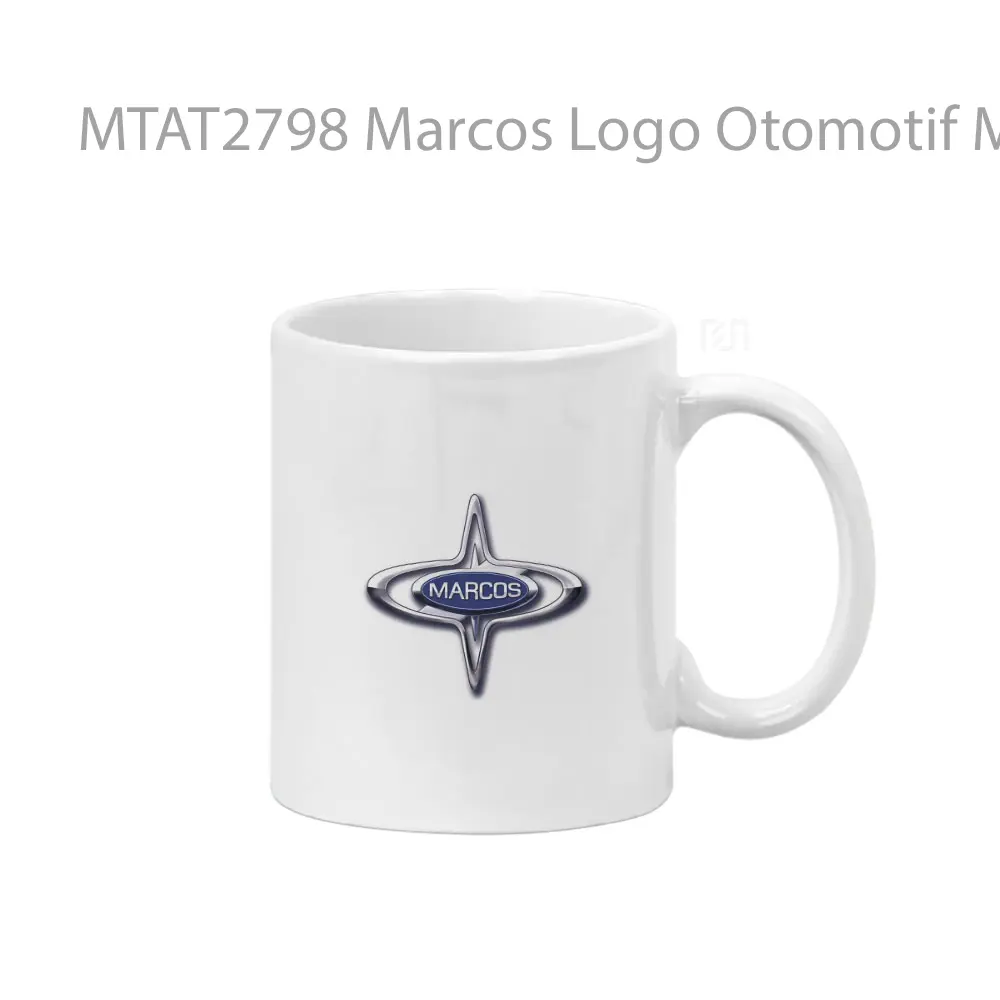 Marcos Logo Otomotif Mug