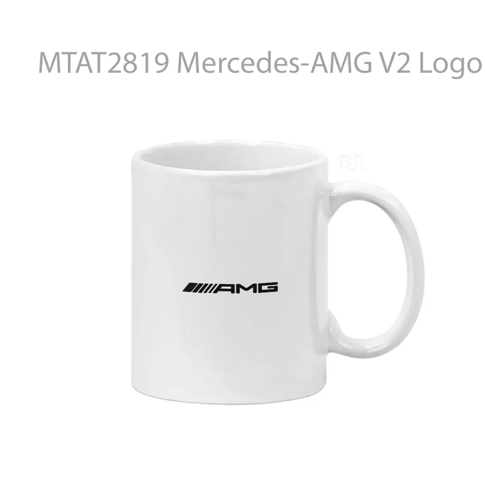 Mercedes-AMG V2 Logo Otomotif Mug