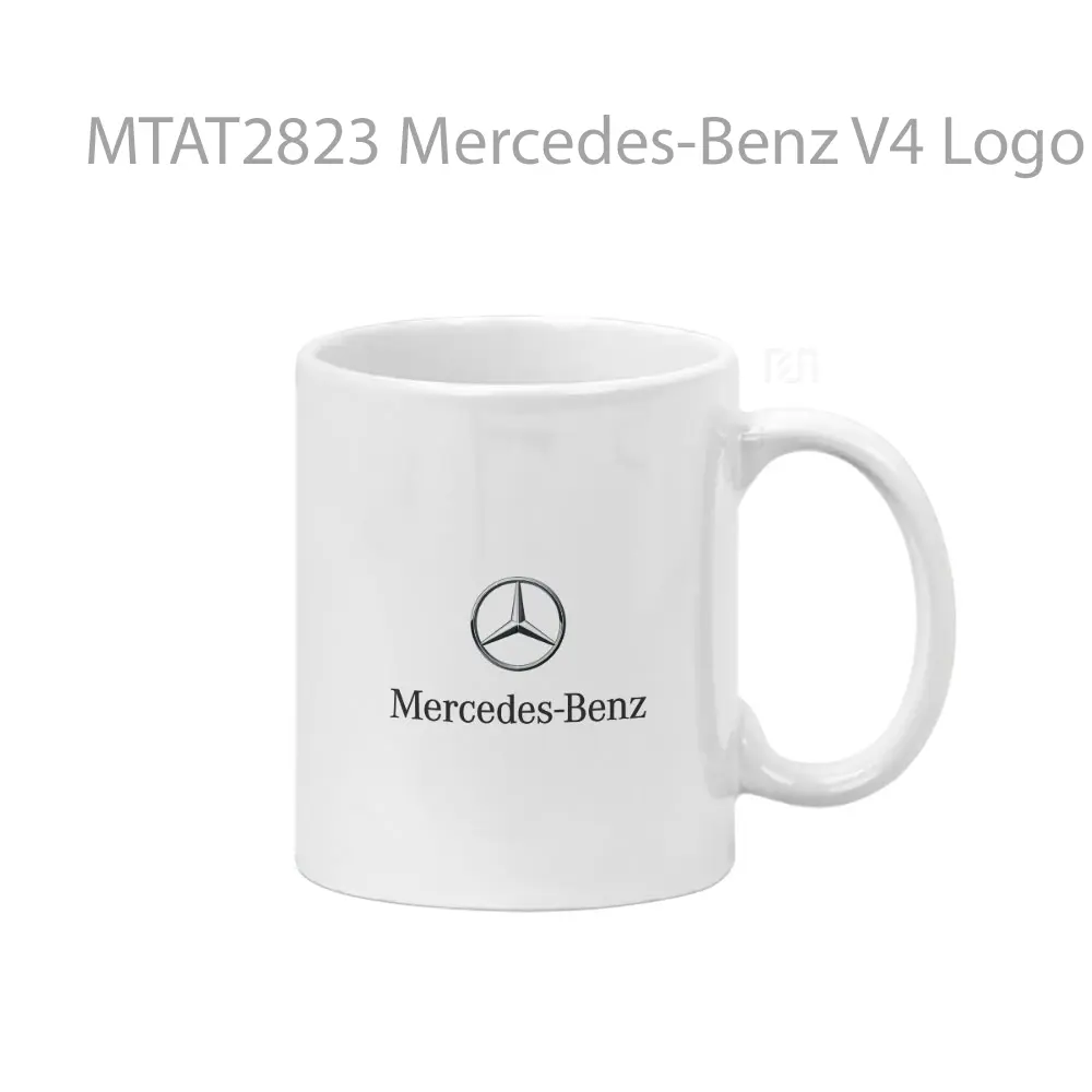 Mercedes-Benz V4 Logo Otomotif Mug