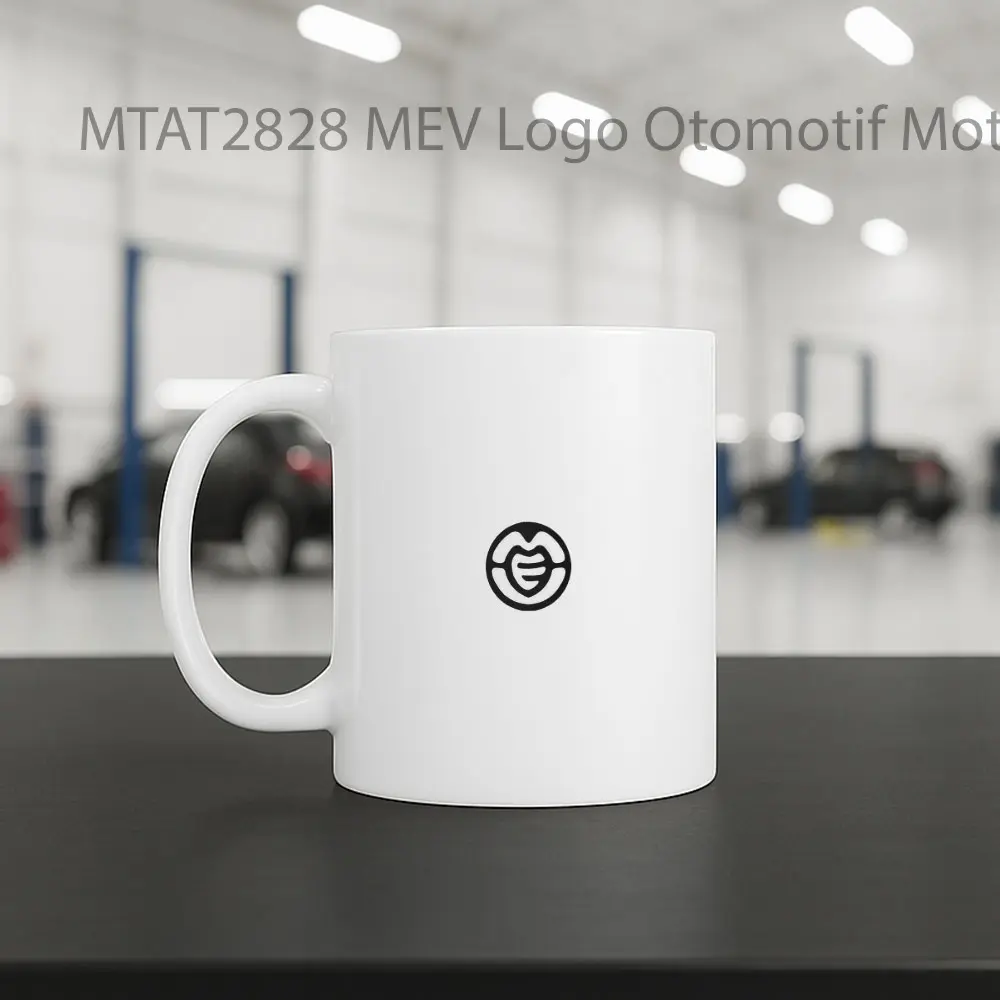 MEV Logo Otomotif Mug - Sudut 2