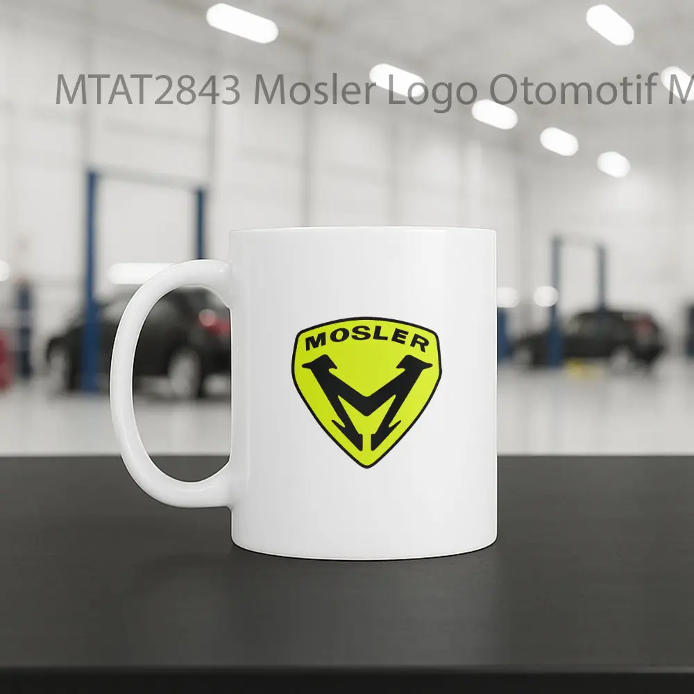 Mosler Logo Otomotif Mug - Sudut 2