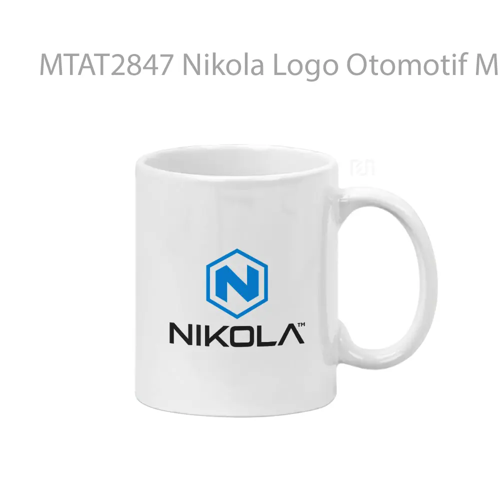 Nikola Logo Otomotif Mug