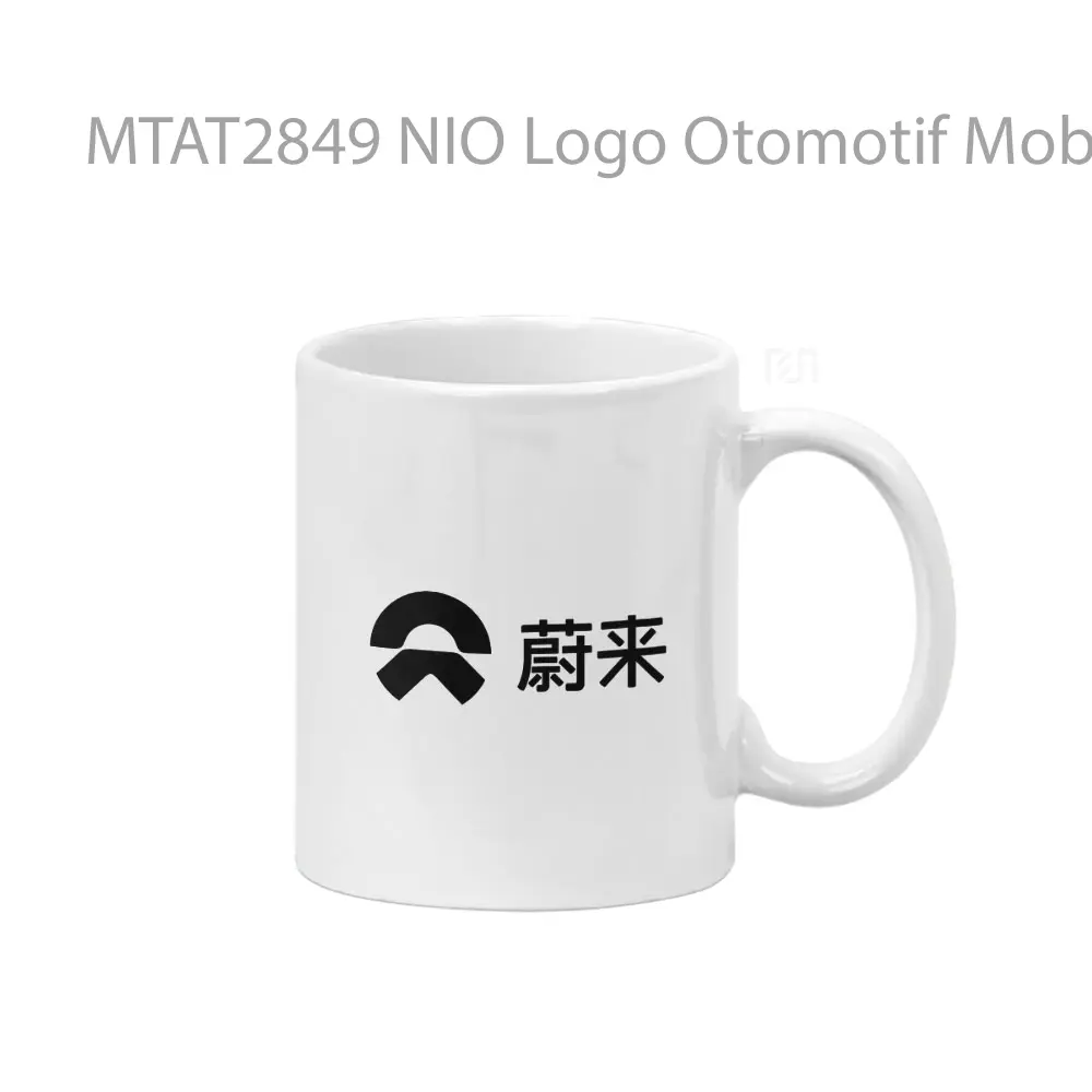 NIO Logo Otomotif Mug