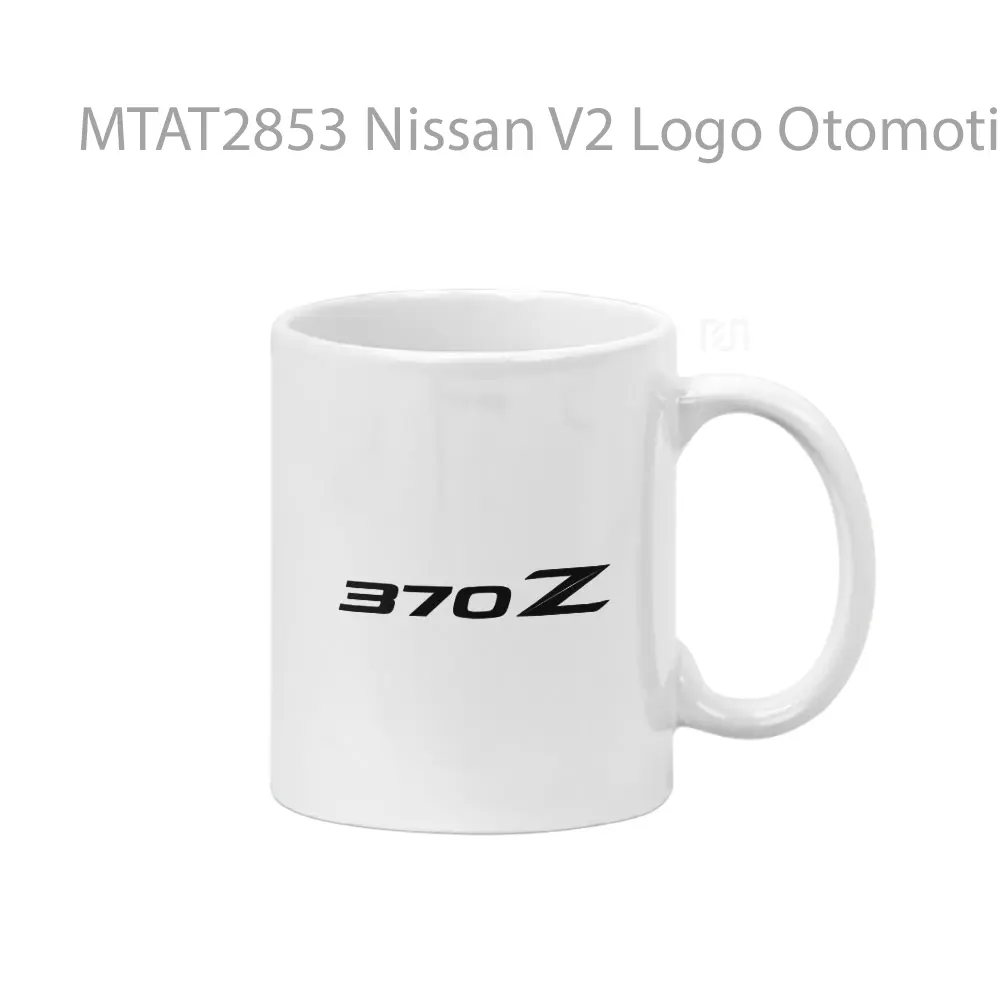 Nissan V2 Logo Otomotif Mug