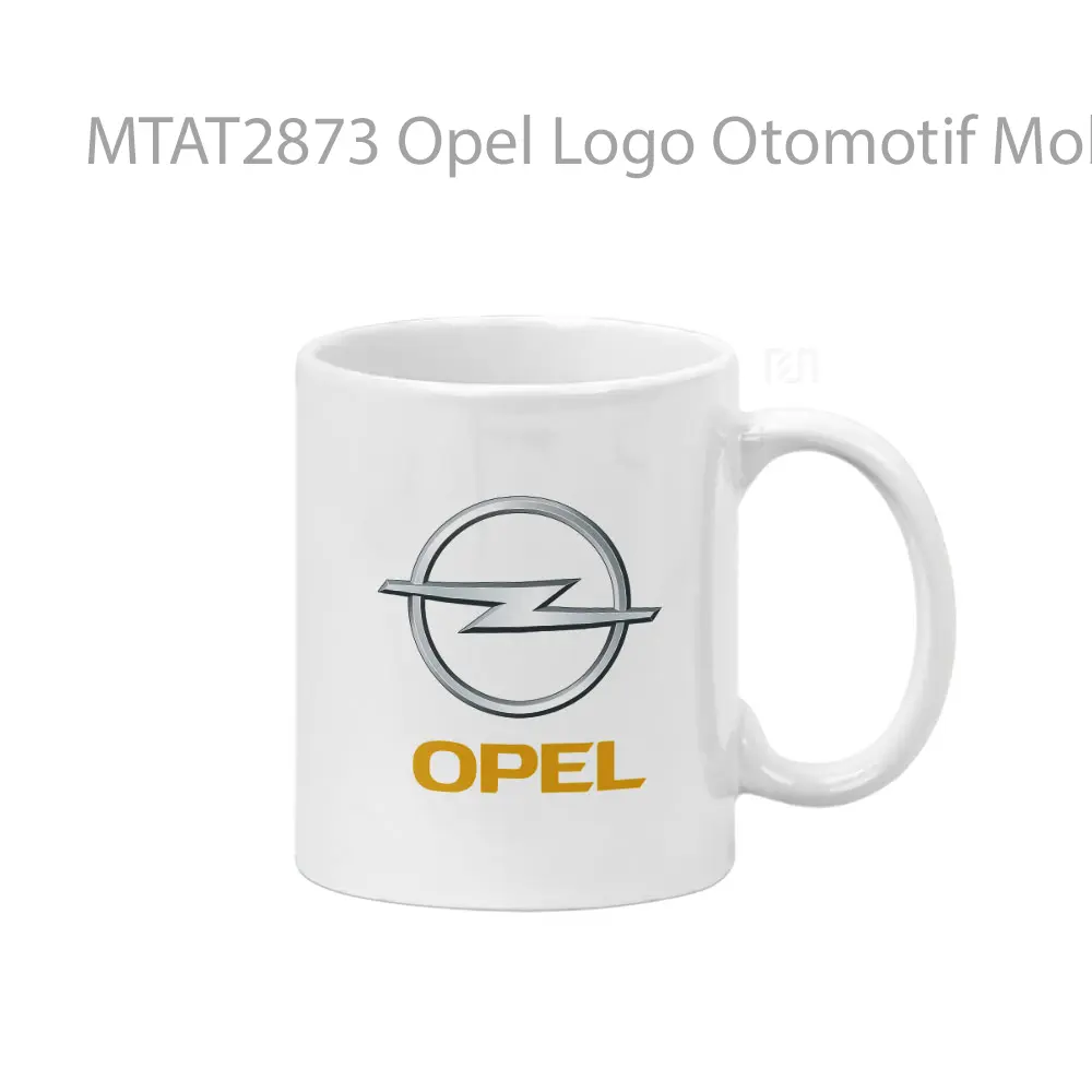 Opel Logo Otomotif Mug