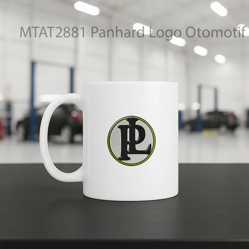 Panhard Logo Otomotif Mug - Sudut 2