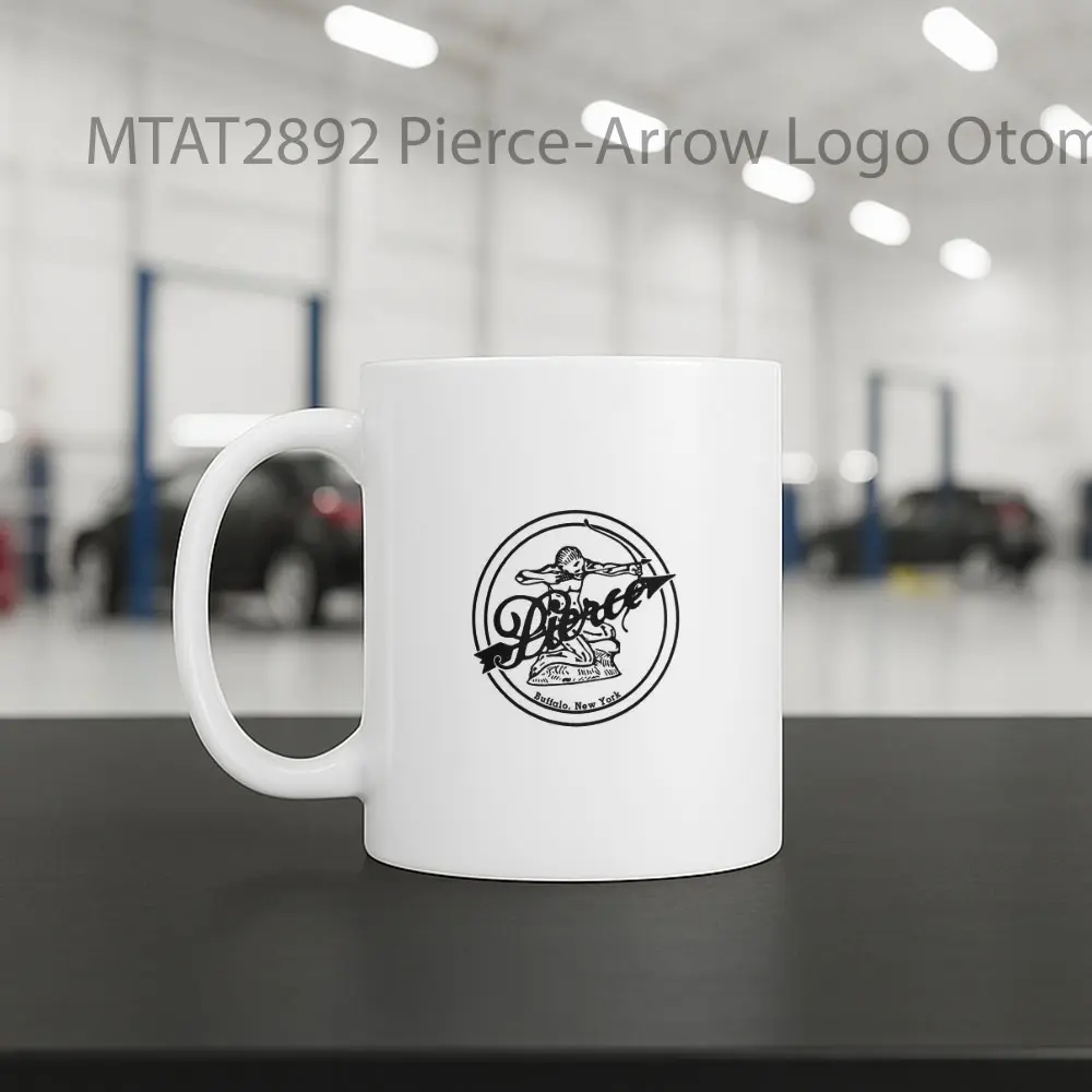 Pierce-Arrow Logo Otomotif Mug - Sudut 2