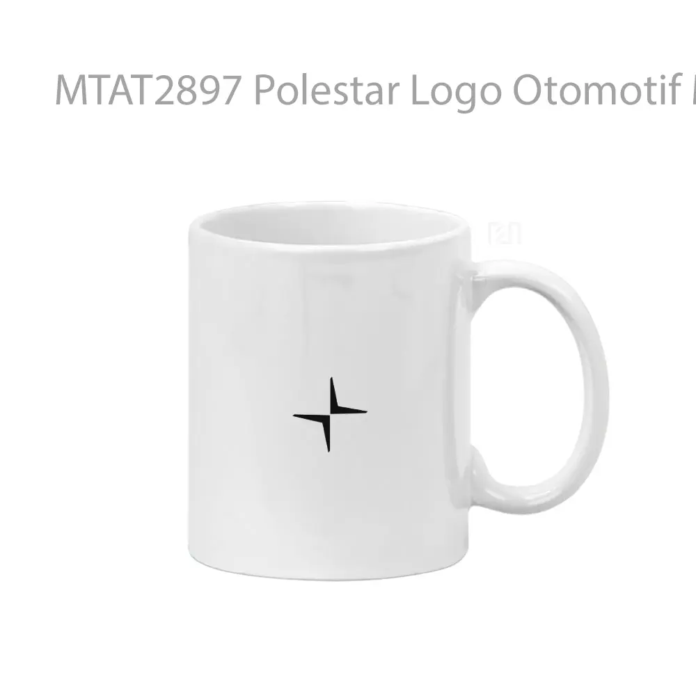 Polestar Logo Otomotif Mug