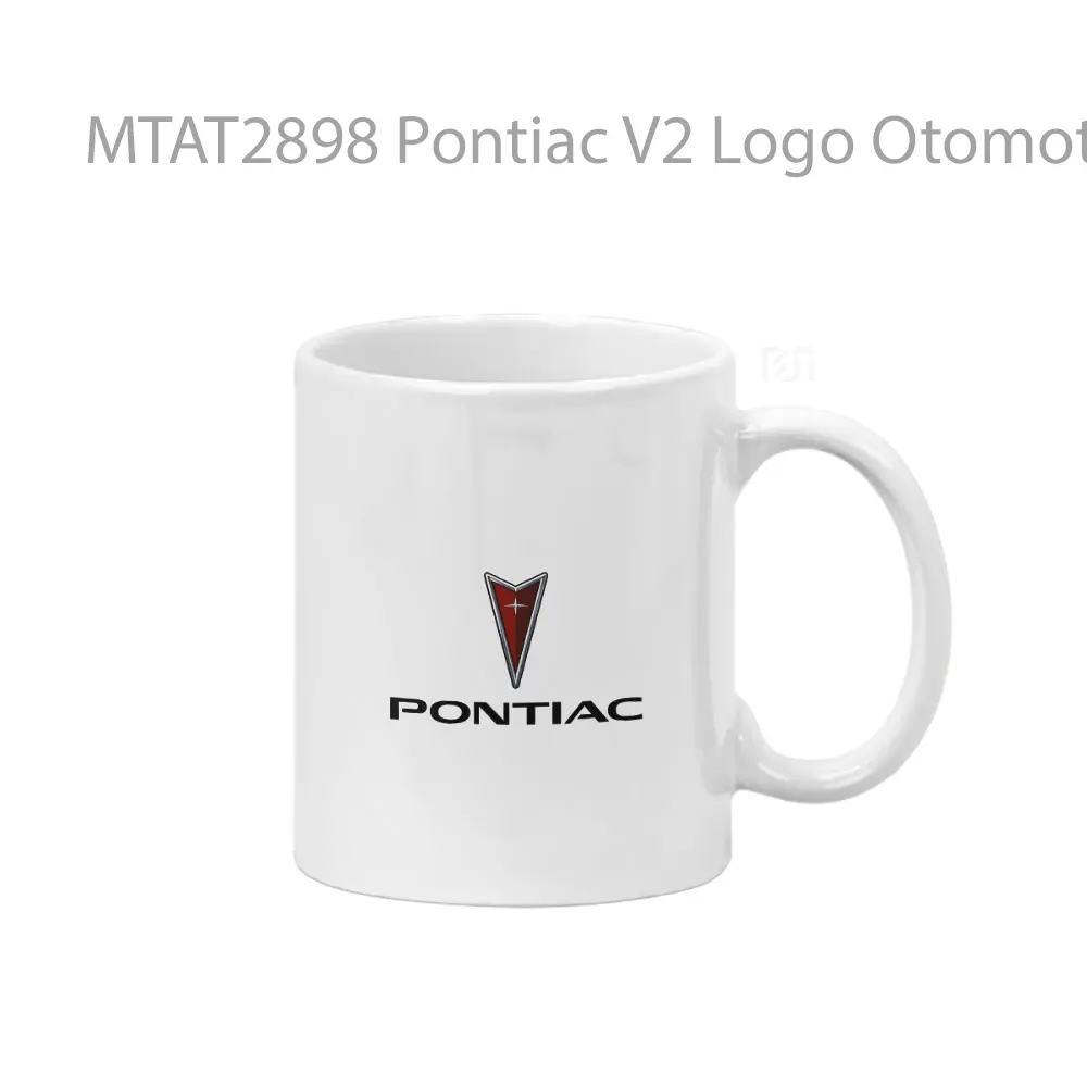 Pontiac V2 Logo Otomotif Mug
