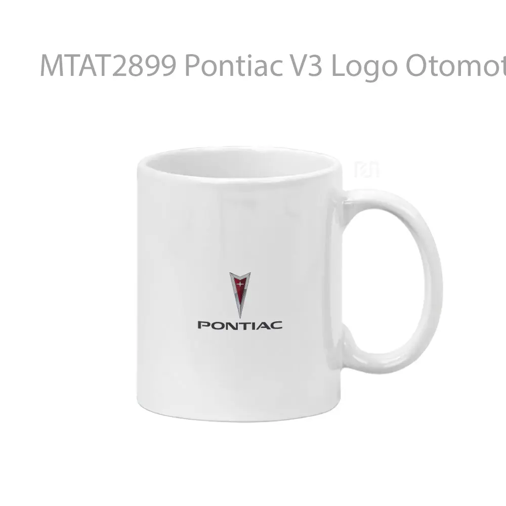 Pontiac V3 Logo Otomotif Mug