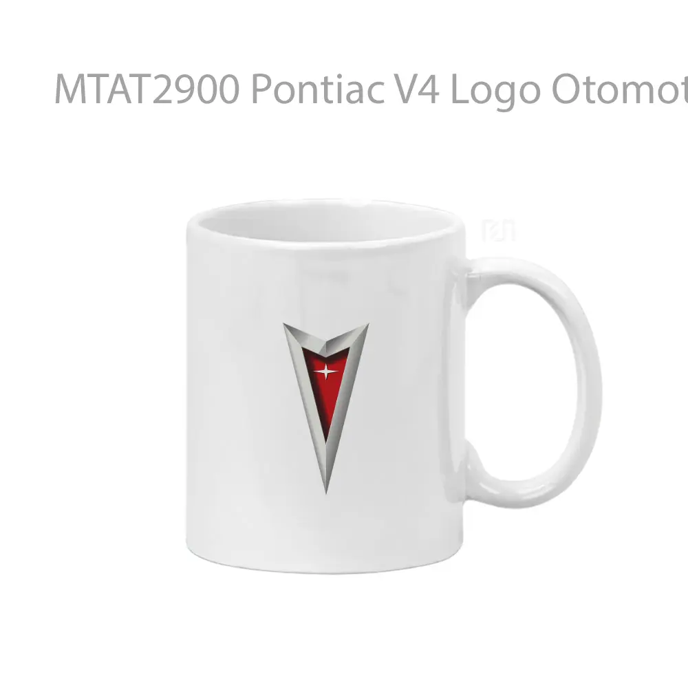 Pontiac V4 Logo Otomotif Mug