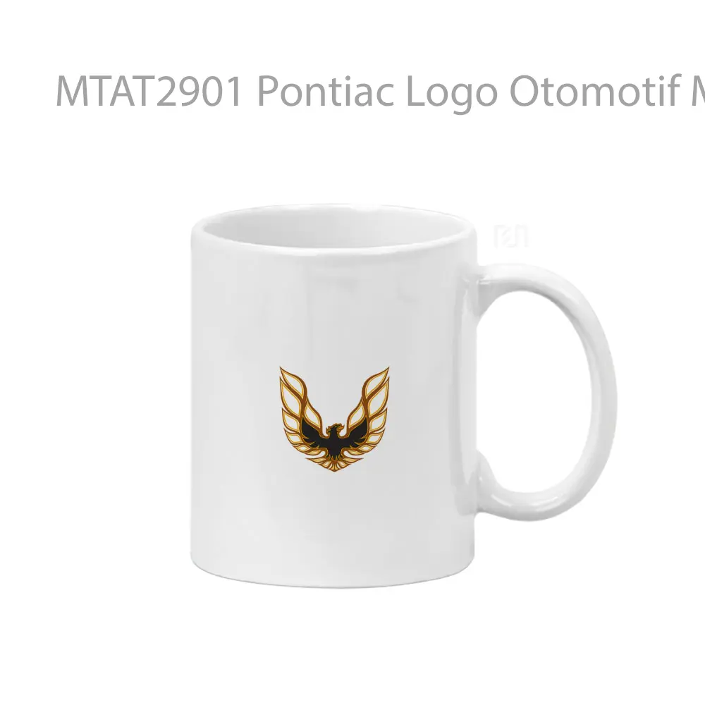 Pontiac Logo Otomotif Mug