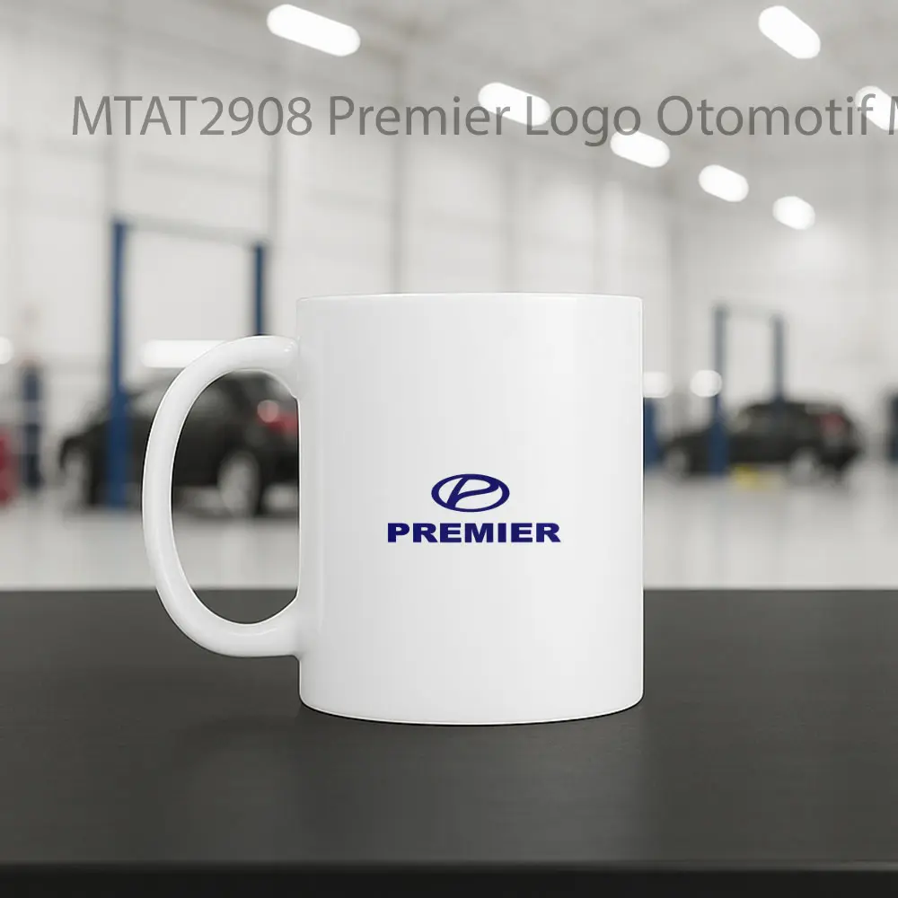 Premier Logo Otomotif Mug - Sudut 2