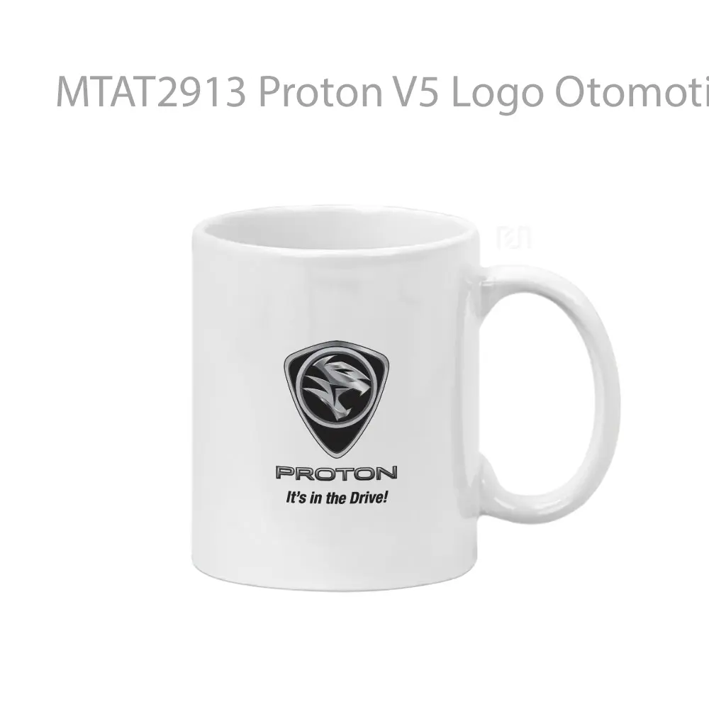 Proton V5 Logo Otomotif Mug