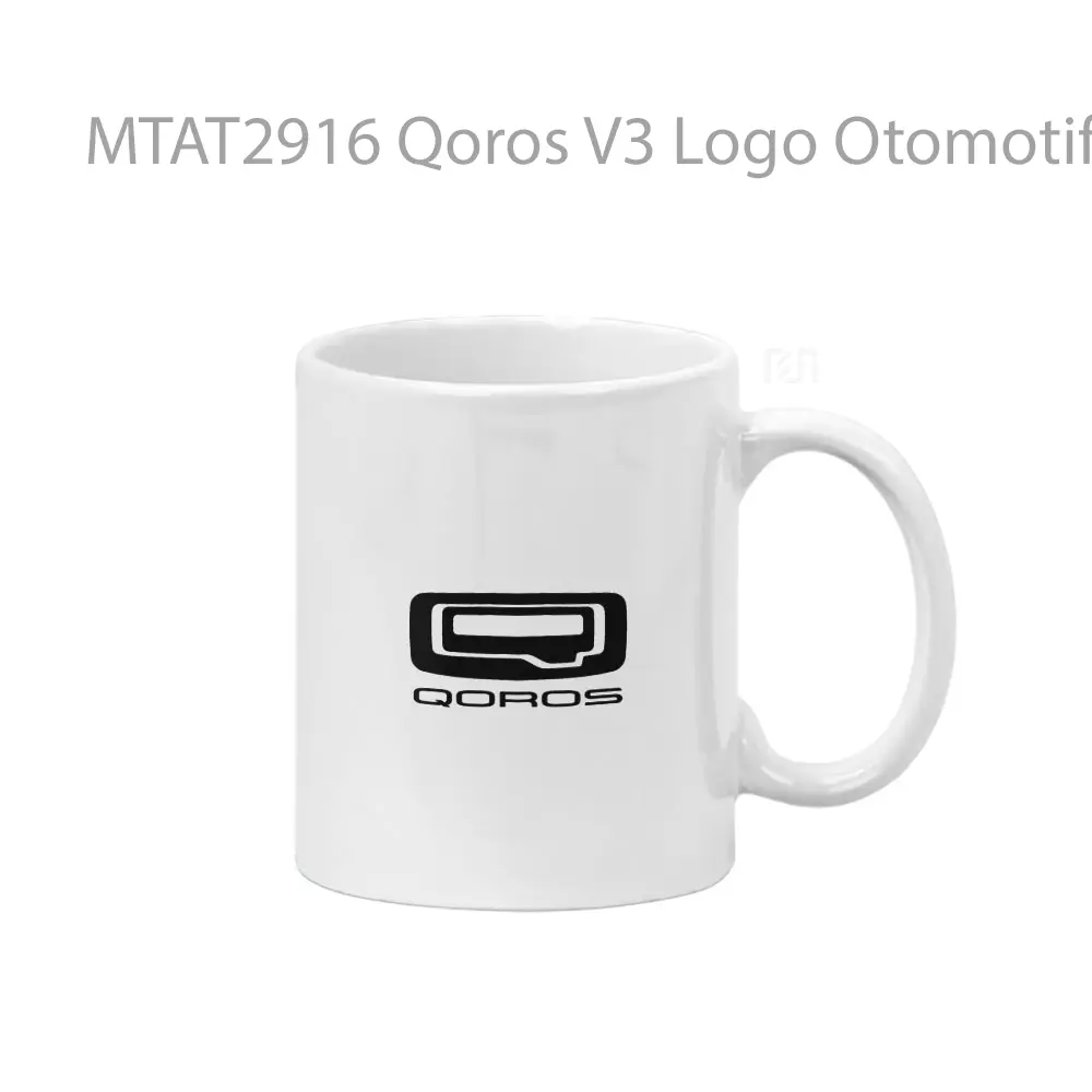 Qoros V3 Logo Otomotif Mug