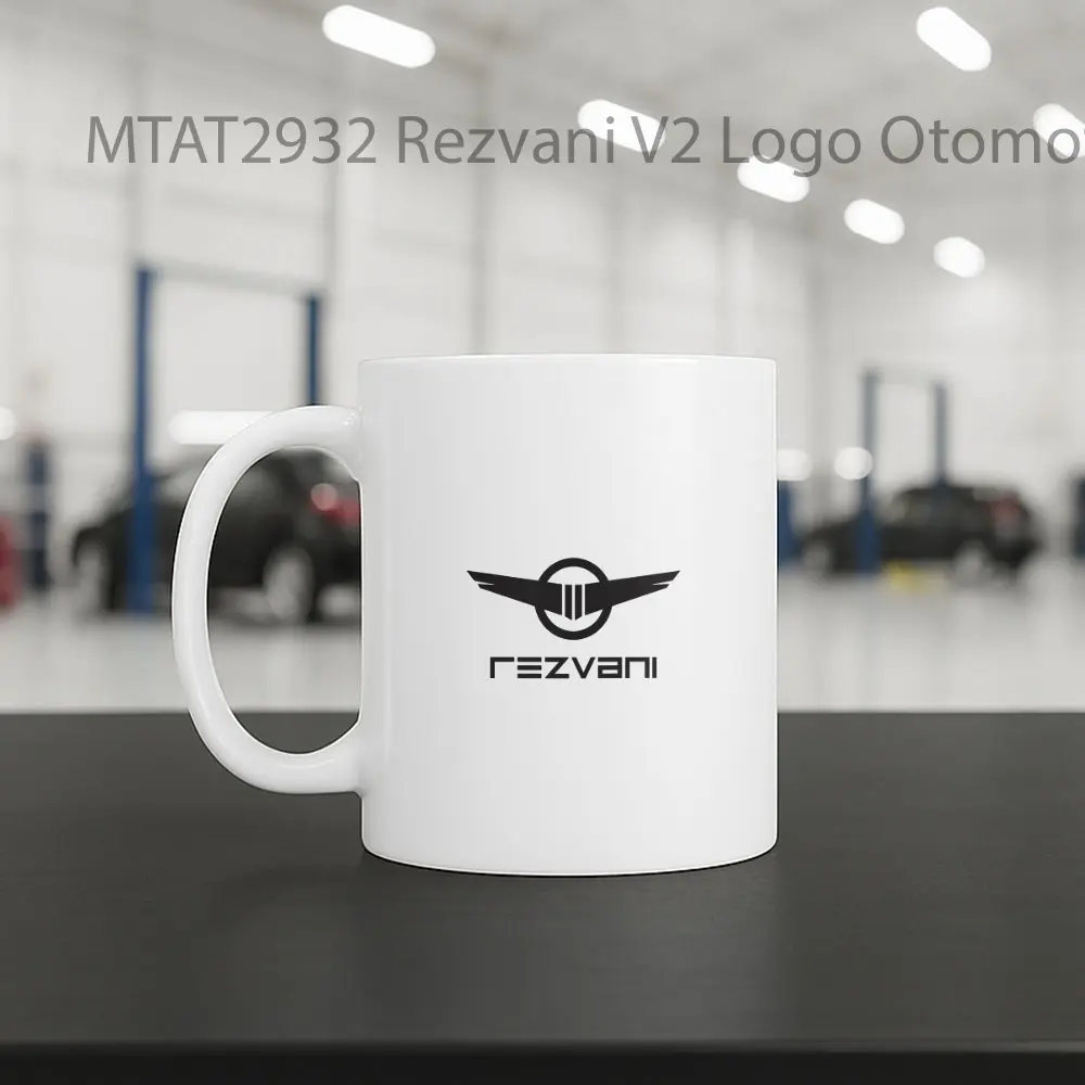 Rezvani V2 Logo Otomotif Mug - Sudut 2