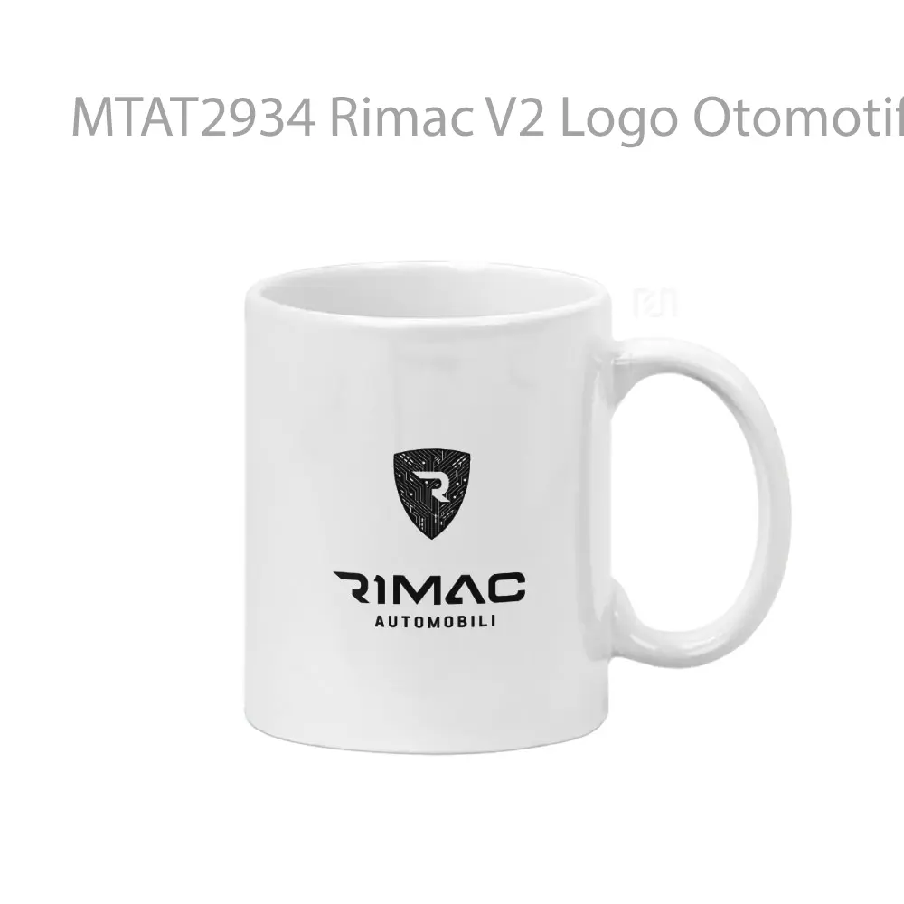 Rimac V2 Logo Otomotif Mug