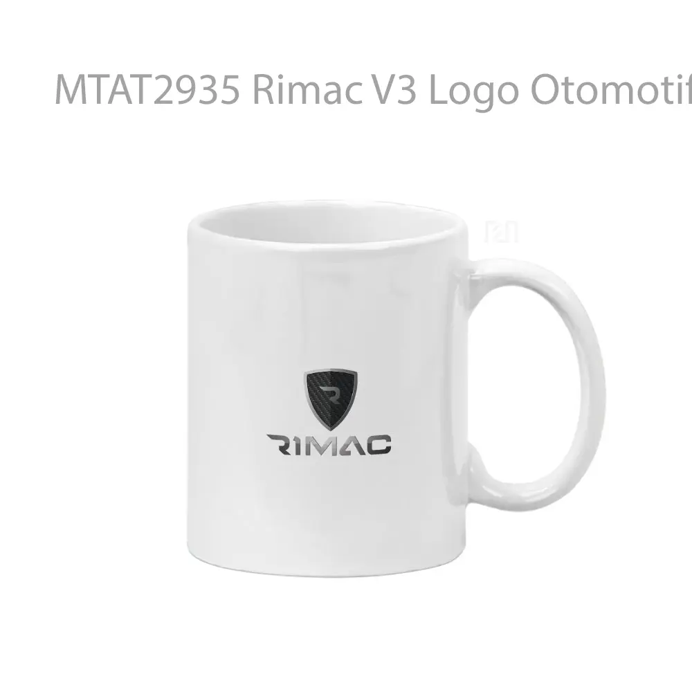 Rimac V3 Logo Otomotif Mug
